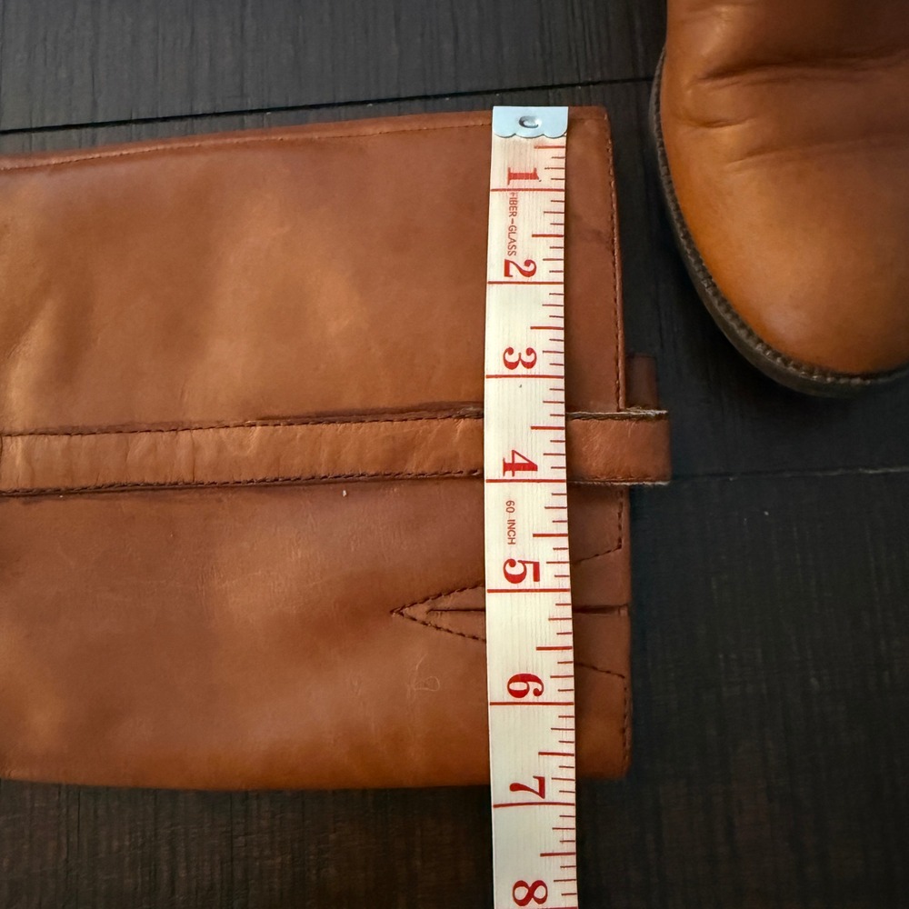 Lauren Ralph Lauren Riding Boots Womens 6.5B Brown Leather Charleen Equestrian - Picture 4 of 15